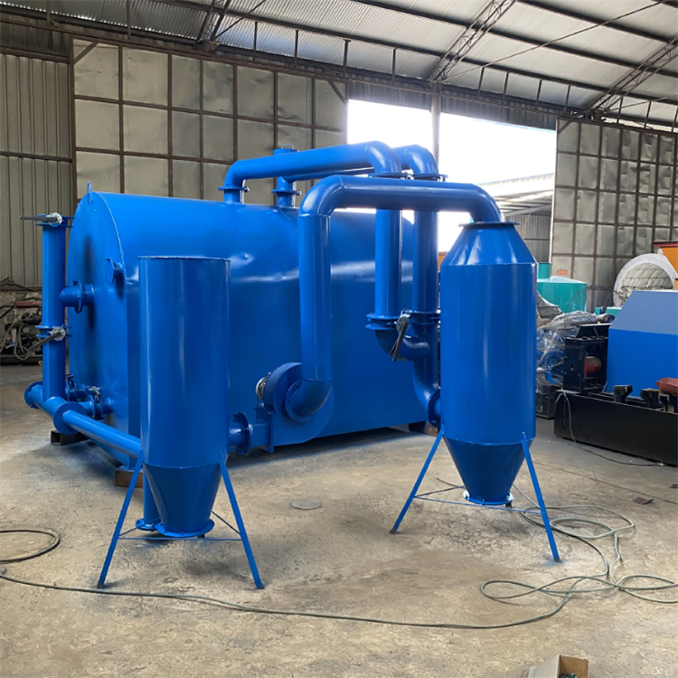 臥式炭化爐是不是可以真的實現無煙炭化？原理是什么？